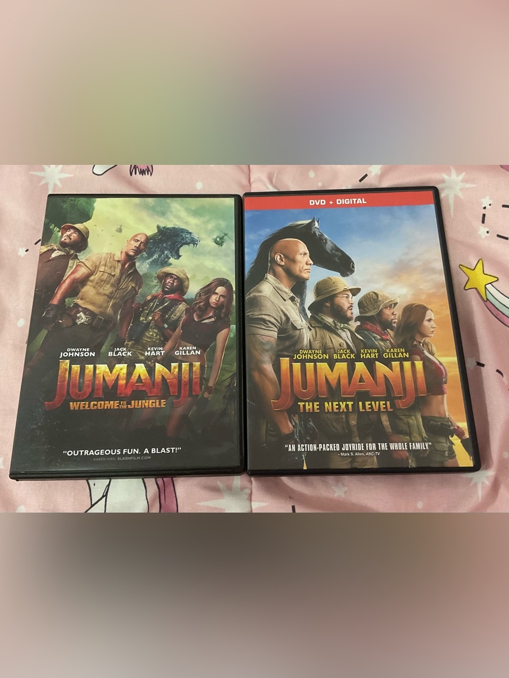 Jumanji DVD bundle